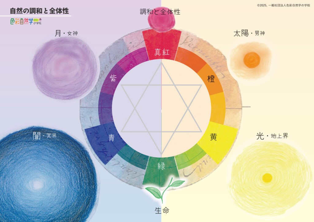 色彩調和と全体性_色彩自然学の学校