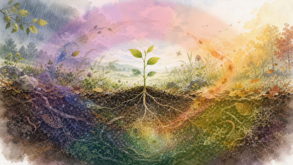 色彩自然学と自然農｜自然と色の手紙①